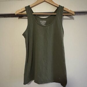 Lucky Brand Women's Green Tank Top Size S